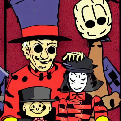 Image similar to Freddy Krueger Saturday Morning Cartoon show