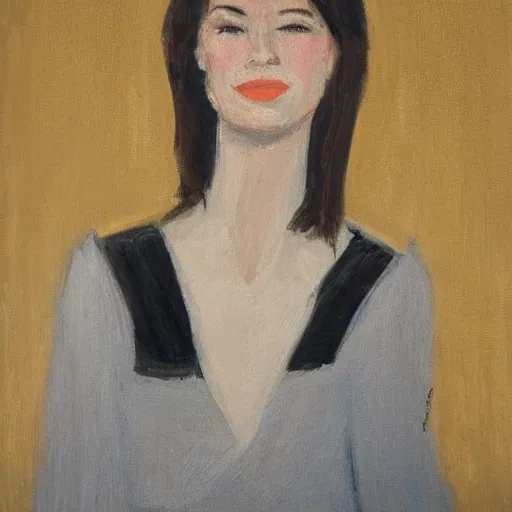 Image similar to portrait of a woman, her name is kristen