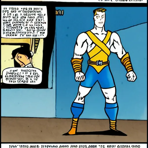 Prompt: subzero from mortal kombat in the style of tintin, comic