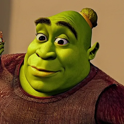 Prompt: Shrek, directed by Steven Spielberg