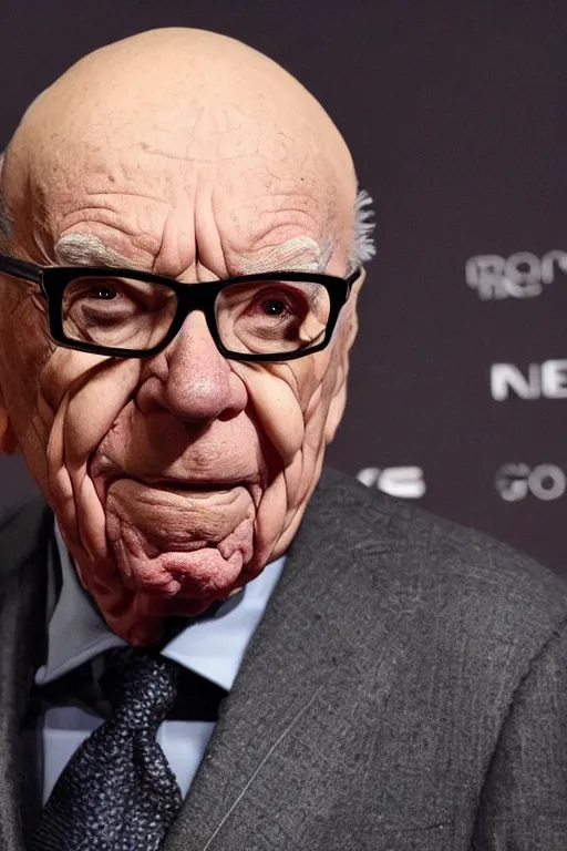 Prompt: rupert murdoch as a worm monster, photorealistic, cinematic lighting, highly detailed, very intricate, by guillermo del toro and hr giger