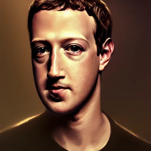 Image similar to Mark Zuckerberg smoking multiple cigarettes, portrait by Cedric Peyravernay, highly detailed, excellent composition, cinematic concept art, dramatic lighting, trending on ArtStation