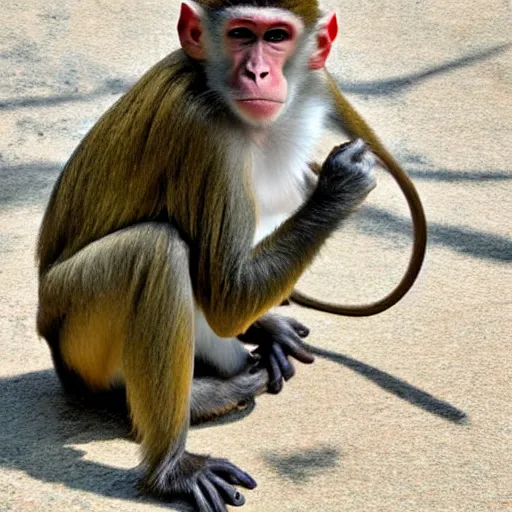 Prompt: a new monkey NFT