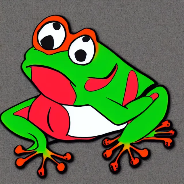 Image similar to animal, frog, disney character