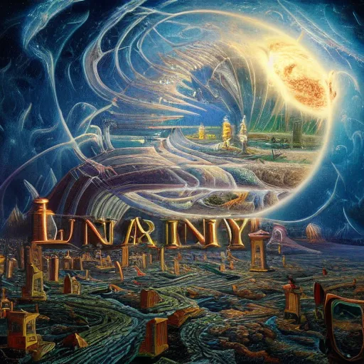 Prompt: luminary of lunacy 4 k hyperdetailed surrealism extremely high quality
