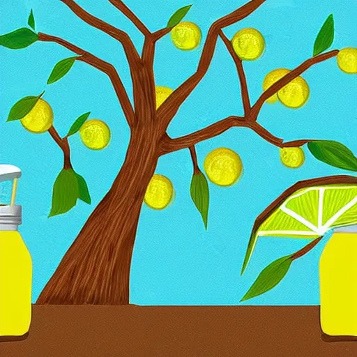 Image similar to “🐿🖲🍸🍋, digital art”