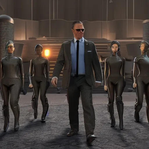 Image similar to epic unreal engine 5 render of a group of secret agent moles, very intricate, ultra detailed, 0 0 7 mole, epic scene, octane render, 8 k, photorealistic, wearing secret agent gear, time travelers, battle scars