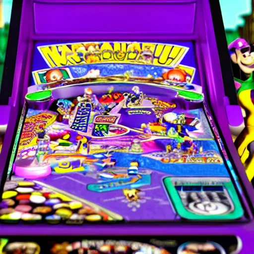 Image similar to product photo of Waluigi Pinball