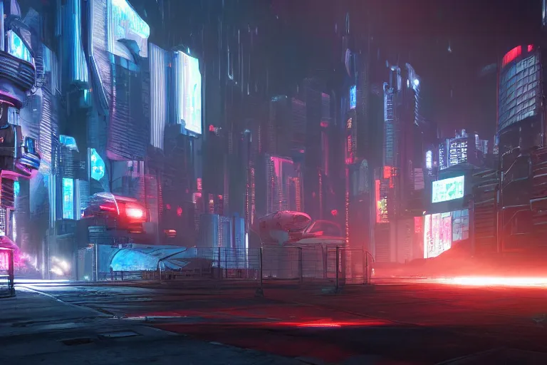 Prompt: cyberpunk landscape of iztapalapa, futuristic look, highly detailed body, very powerful, photorealistic camera shot, bright studio setting, studio lighting, crisp quality and light reflections, unreal engine 5 quality render