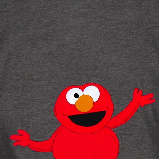 Prompt: obese elmo