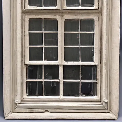 Prompt: a art nouveau design window and frame, highly detailed