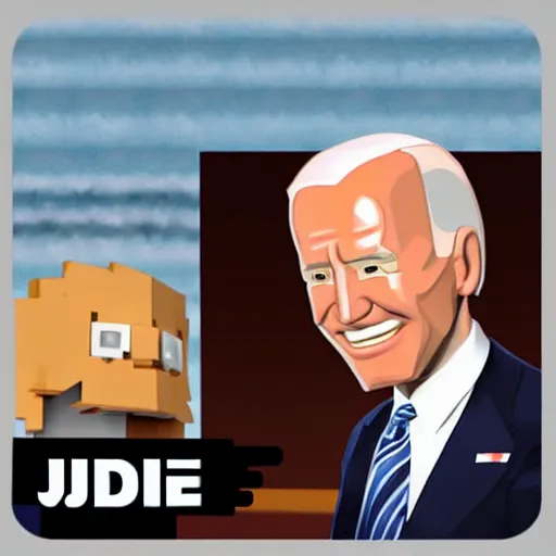 Image similar to roblox joe biden