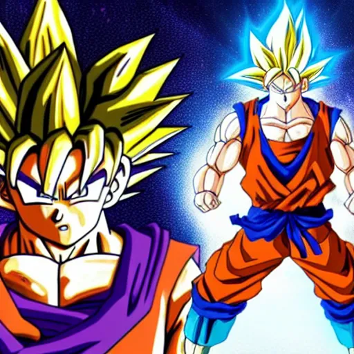 Image similar to goku