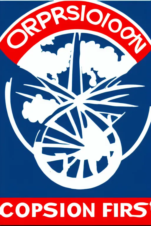 Image similar to logo of corporation from 1 9 8 5