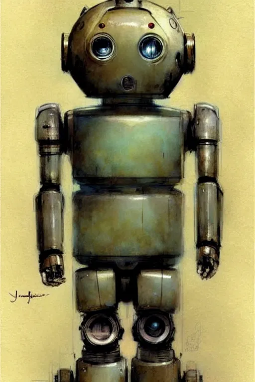 Prompt: ( ( ( ( ( 1 9 5 0 s retro future robot android animal. muted colors. ) ) ) ) ) by jean - baptiste monge!!!!!!!!!!!!!!!!!!!!!!!!!!!!!!