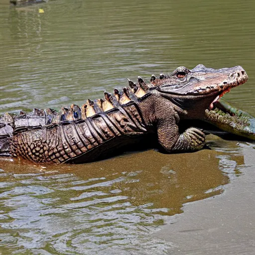 Image similar to Caiman here no problems
