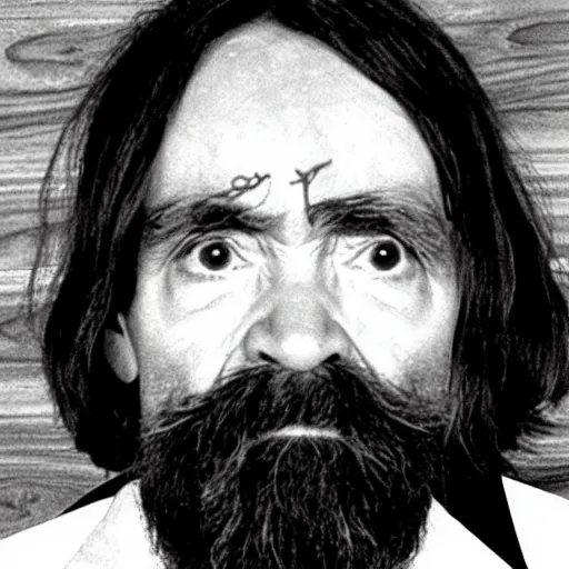 Image similar to “charles manson”