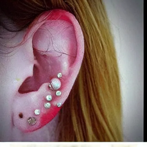 Prompt: This piercing must have been so Painfull !?! Who does something like this?