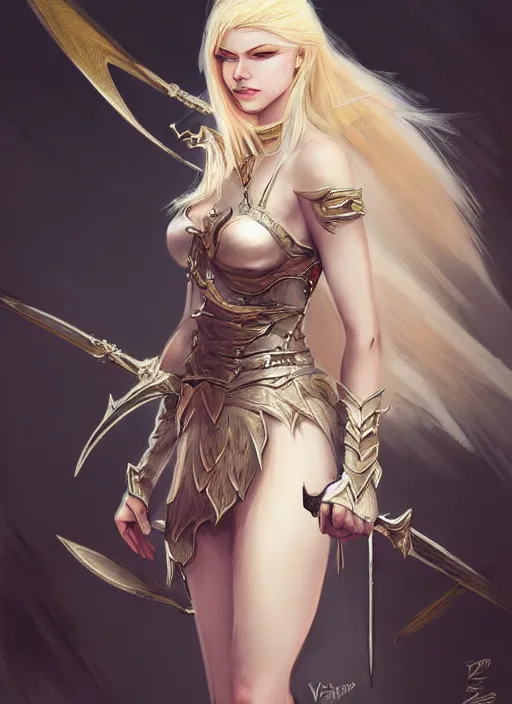 Image similar to blonde combat fairy venizian era, dark fantasy, extremely detailed, sharp focus, portrait, smooth, digital illustration, by rossdraws, frank franzzeta