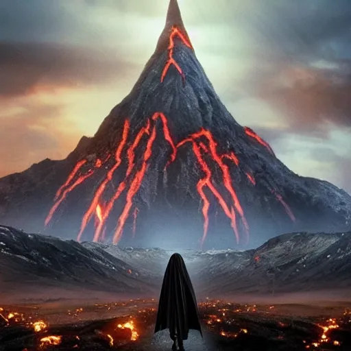 Image similar to Mordor lord of the rings