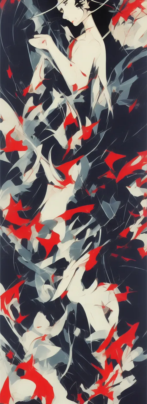 Image similar to artwork by sho murase