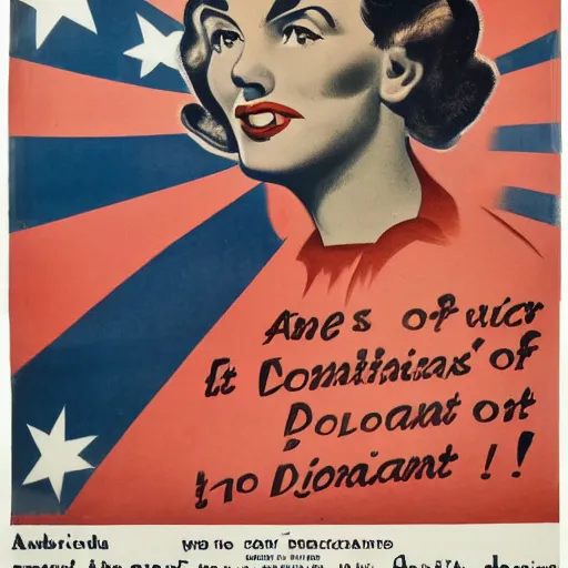 Prompt: american ww 2 propaganda of the face of a person named doobani contri