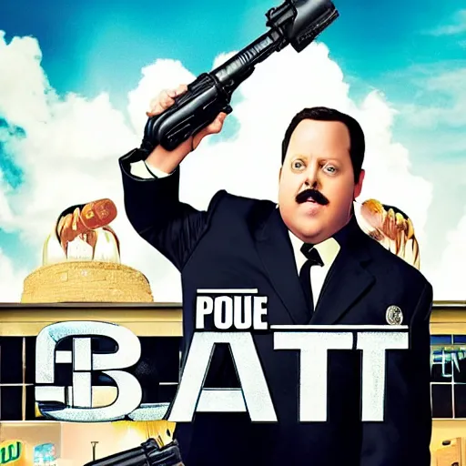 Image similar to Movie Poster for Paul Blart 3: More Mall More Cop