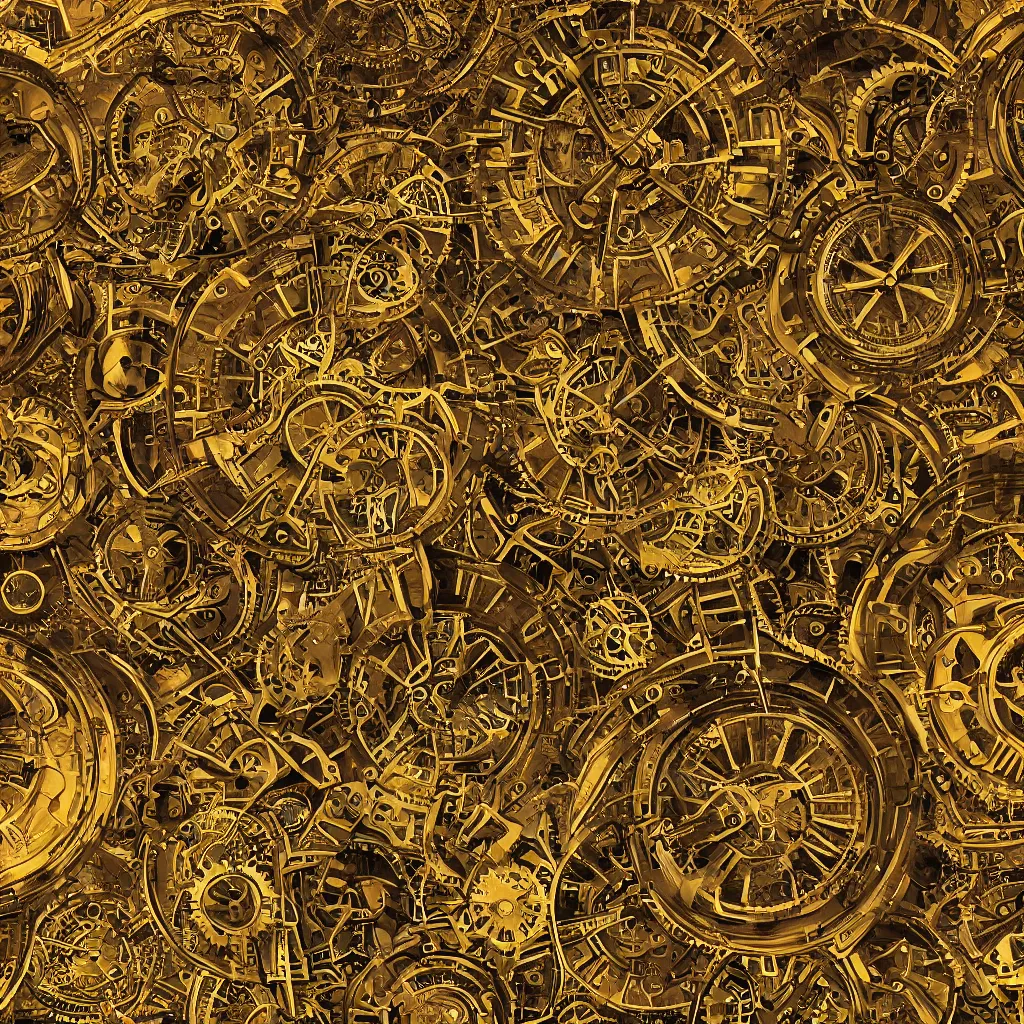Image similar to clockwork texture, 4k