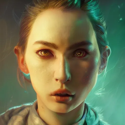 Image similar to Portrait of huggy wuggy from poppy playtime video game, fullbody, ultra high detailed, glowing lights, oil painting, Greg Rutkowski, Charlie Bowater, Beeple, unreal 5, DAZ, hyperrealistic, octane render, RPG portrait, dynamic lighting, fantasy art, beautiful face