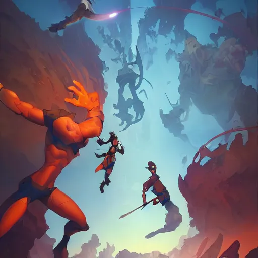 Image similar to hero world reboot 1 9 9 4, behance hd by jesper ejsing, by rhads, makoto shinkai and lois van baarle, ilya kuvshinov, rossdraws global illumination