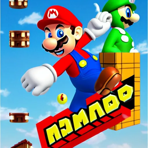 Image similar to a human version of super mario