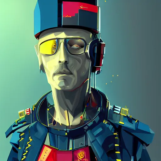 cyberpunk napoleon as the leader of a futuristic | Stable Diffusion ...