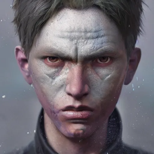 Prompt: madara hyperrealistic mixed media image of leopoldo butters stotch, stunning 3 d render inspired art by greg rutkowski and xiang duan and thomas eakes, perfect facial symmetry, flesh texture, realistic, highly detailed attributes and atmosphere, dim volumetric cinematic lighting, 8 k octane detailed render, post - processing, masterpiece