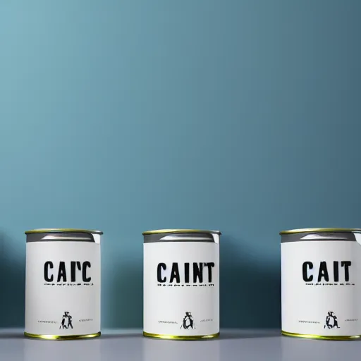 Image similar to can of paint, minimal, modern