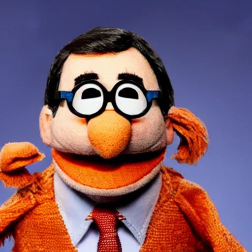 Image similar to John Oliver as a muppet