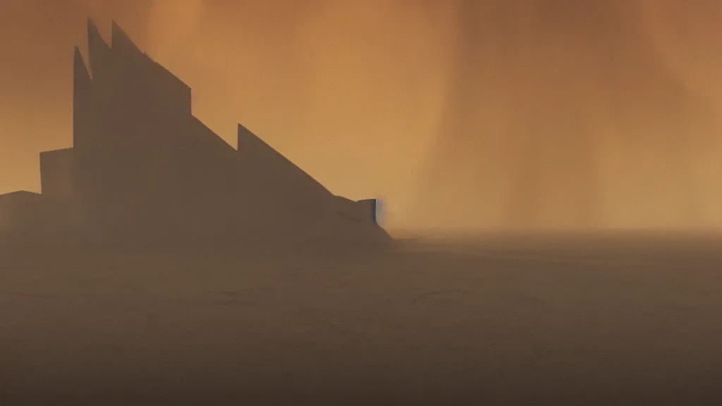 Prompt: patrick j. jones. rutkowski. the last tower. sandstorm. lonely. ominous. golden hour. 3 8 4 0 x 2 1 6 0