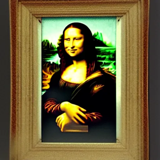 Prompt: mona lisa as the mona lisa