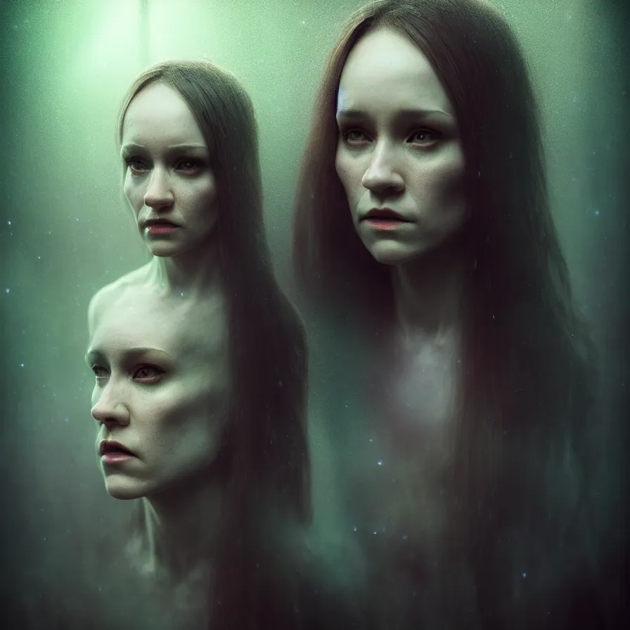 Image similar to epic professional digital portrait of 👽😍, atmospheric lighting, detailed, hdr, 4 k, leesha hannigan, wayne haag, reyna rochin, ignacio rios, mark ryden, van herpen, best on wlop, pixiv, stunning, gorgeous, much wow, cinematic, masterpiece