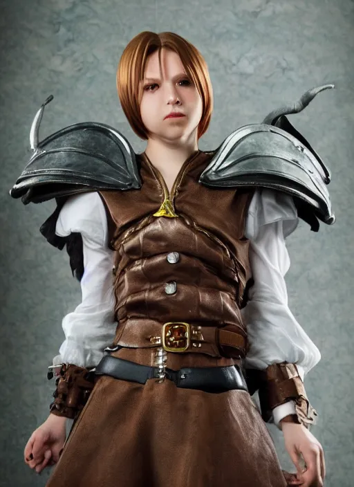 Image similar to a full portrait photo of real - life zidane final fantasy ix character, f / 2 2, 3 5 mm, 2 7 0 0 k, lighting, perfect faces, award winning photography.