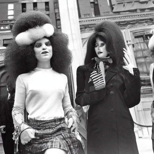 Image similar to 1 9 6 9 big hair day in new york