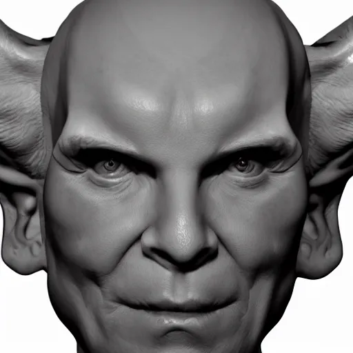 Prompt: satanic existential being of inevitable death trending on zbrush 3 d contest winner 4 k award winning portrait 3 2 k 1 6 k ultra - hd megapixel evil rim lights ultra bright artificial lighting