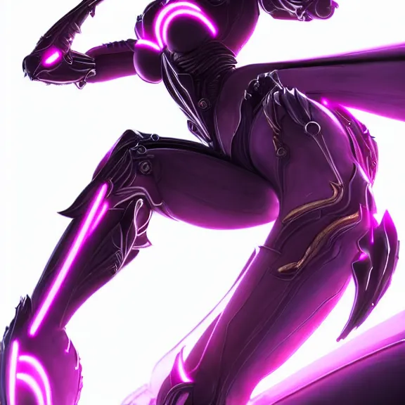 Prompt: highly detailed giantess shot exquisite warframe fanart, looking up at a giant 500 foot tall beautiful stunning saryn prime female warframe, as a stunning anthropomorphic robot female dragon, looming over you, posing elegantly, dancing over you, your view between the legs, white sleek armor with glowing fuchsia accents, proportionally accurate, anatomically correct, sharp claws, two arms, two legs, camera close to the legs and feet, giantess shot, upward shot, ground view shot, leg and thigh shot, epic low shot, high quality, captura, realistic, professional digital art, high end digital art, furry art, macro art, giantess art, anthro art, DeviantArt, artstation, Furaffinity, 3D realism, 8k HD octane render, epic lighting, depth of field