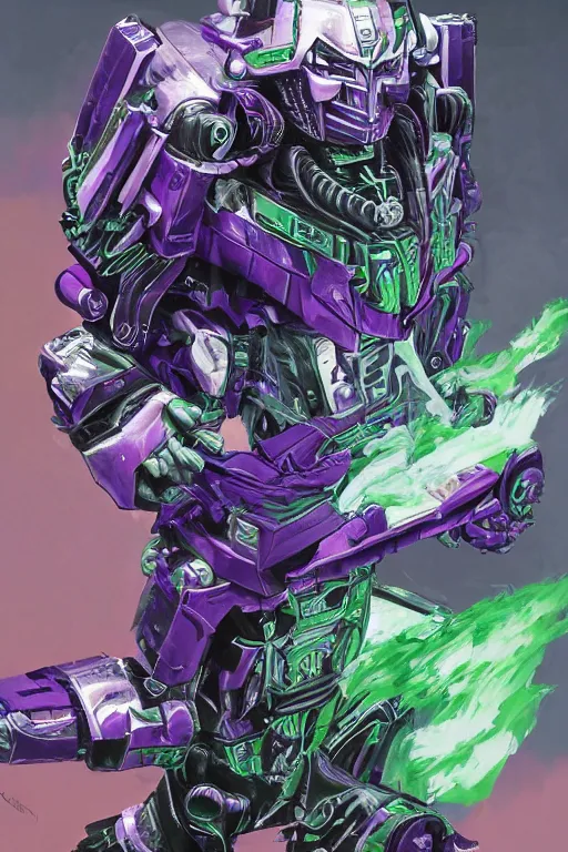 Prompt: portrait of cowboy johnny cash as purple green optimus prime from transformers surfing tonic fluids on guitar zord ufo hoverboard, intricate, highly detailed, smooth, artstation, digital illustration by Ruan Jia and Mandy Jurgens and Artgerm and Wayne Barlowe and Greg Rutkowski and Zdislav Beksinski