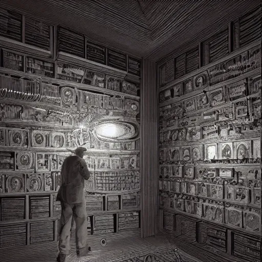 Prompt: epistemology by jeffrey smith and wlop and gustave dore, featuring rhodium wires, circuitry, code, binary, cryptonomicon, dmt entity, ambient occlusion, 3 d concept render, scientifically accurate, artstation, intricate, beautiful, look at that detail!