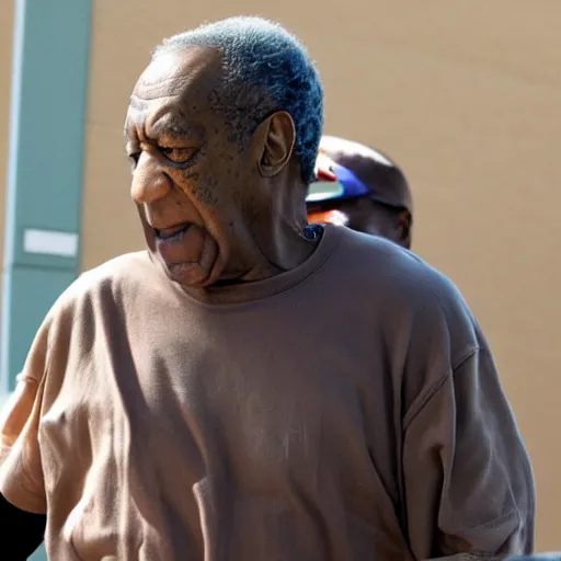 Image similar to bill cosby escaping from prison