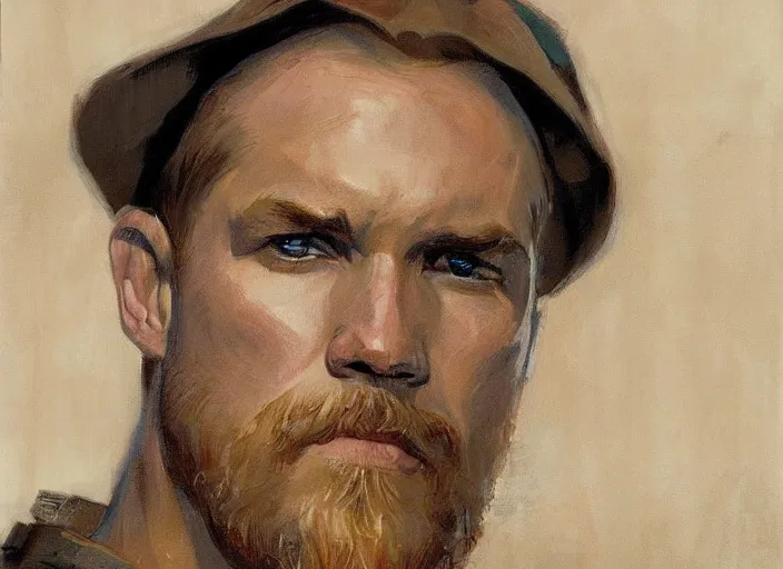 Prompt: a highly detailed beautiful portrait of oliver queen, by gregory manchess, james gurney, james jean