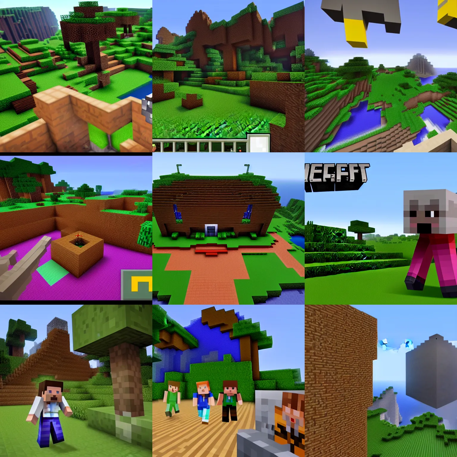 Prompt: the next big minecraft update, high quality, in - game footage, game trailer screenshot