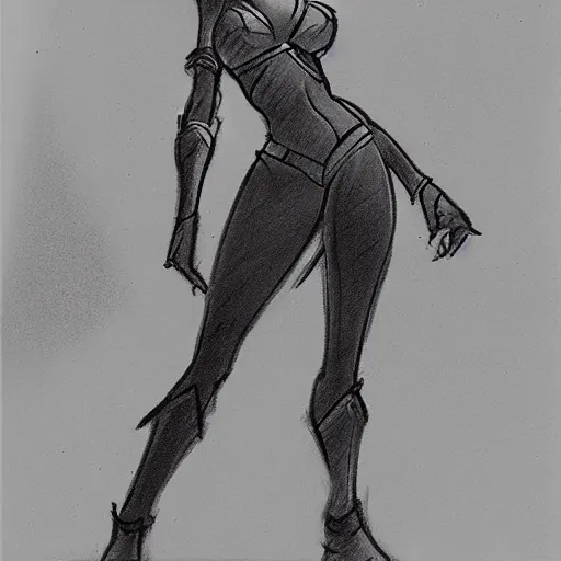 milt kahl sketchof thick and curvy victoria justice in