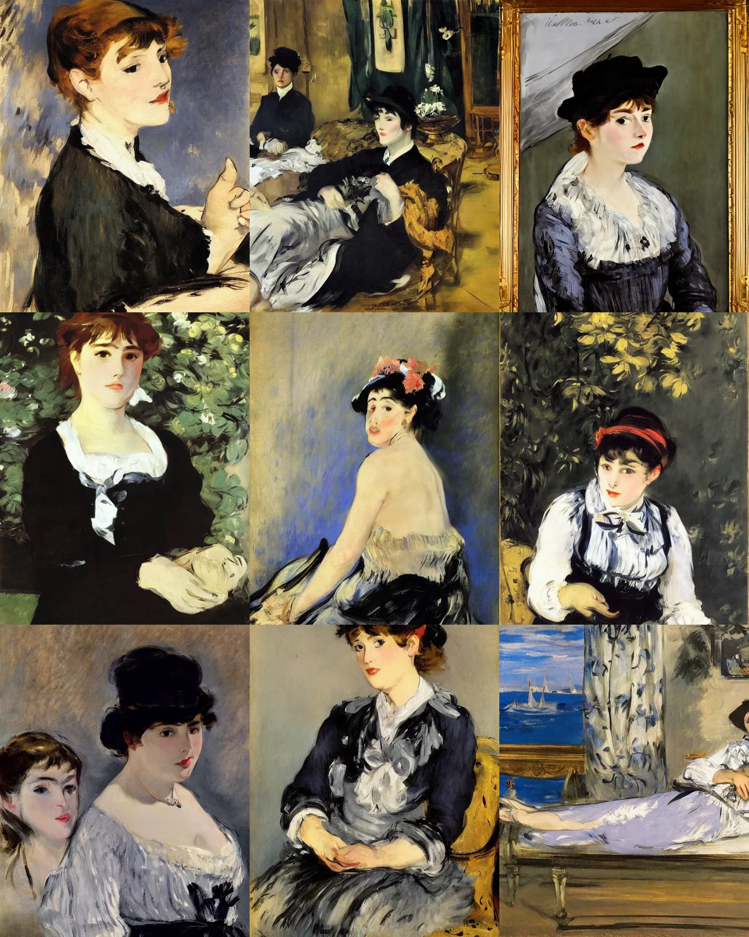 Prompt: Art by Edouard Manet