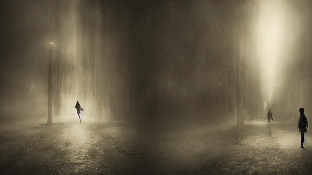 Image similar to [ coming home after the long journey ] artgerm, mikko lagerstedt, zack snyder, tokujin yoshioka